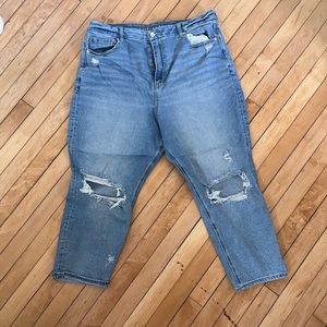 American Eagle Curvy Mom Jean Short Inseam